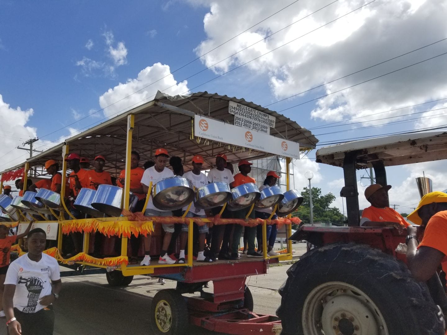 Vibrant Antigua Carnival Parade